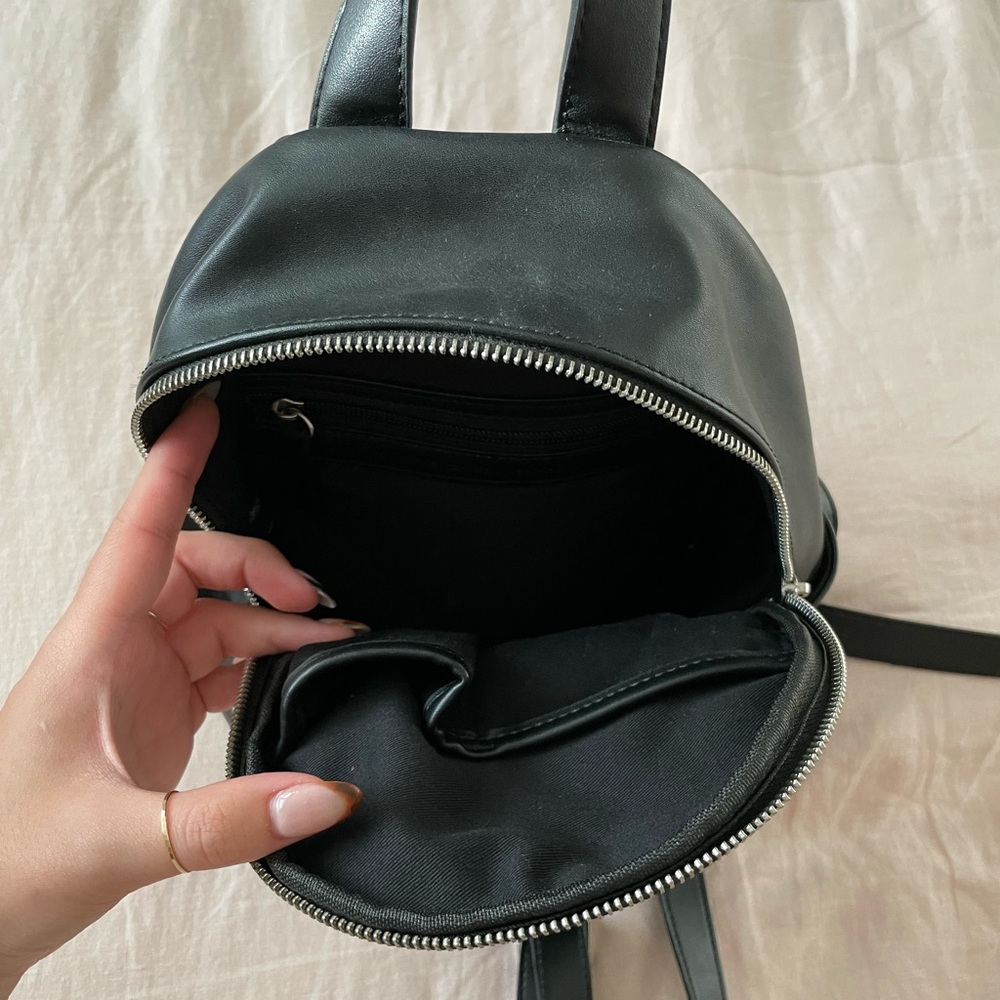 Black Mini Backpack - image 4